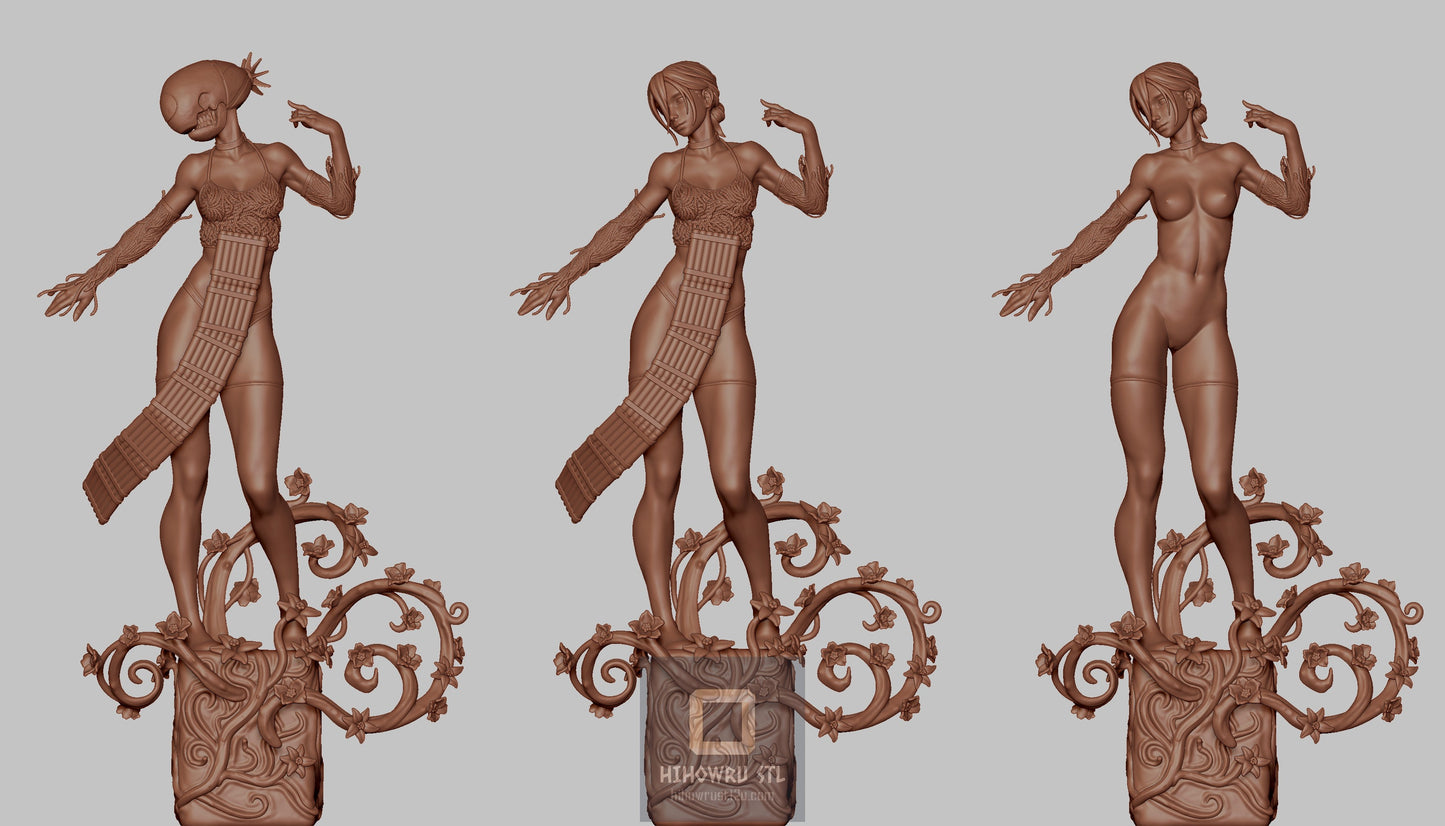 4445 Reze NSFW - Chainsaw Man - STL 3D Print Files