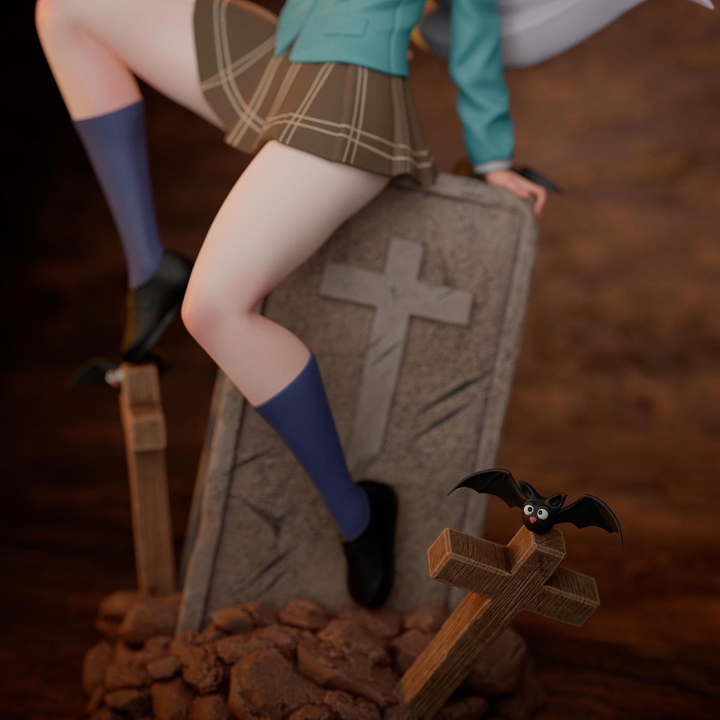 3372 Moka Akashiya NSFW - Rosario + Vampire - STL 3D Print Files