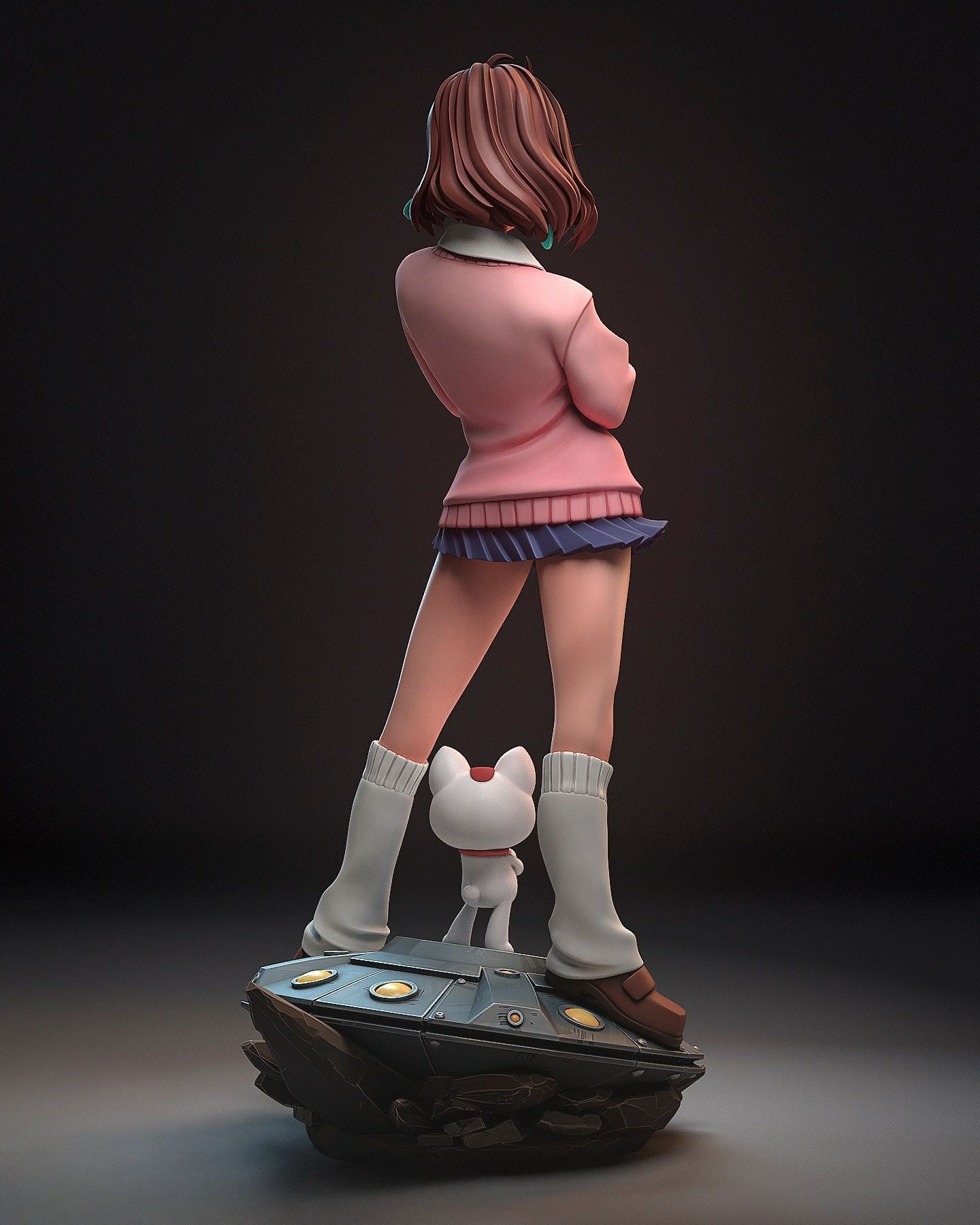 4264 Momo Ayase - Dandadan - STL 3D Print Files