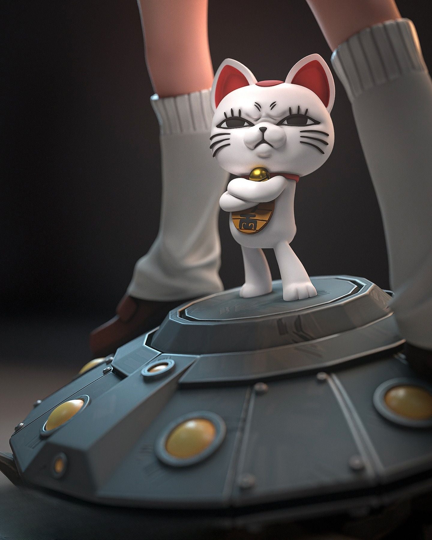 4264 Momo Ayase - Dandadan - STL 3D Print Files