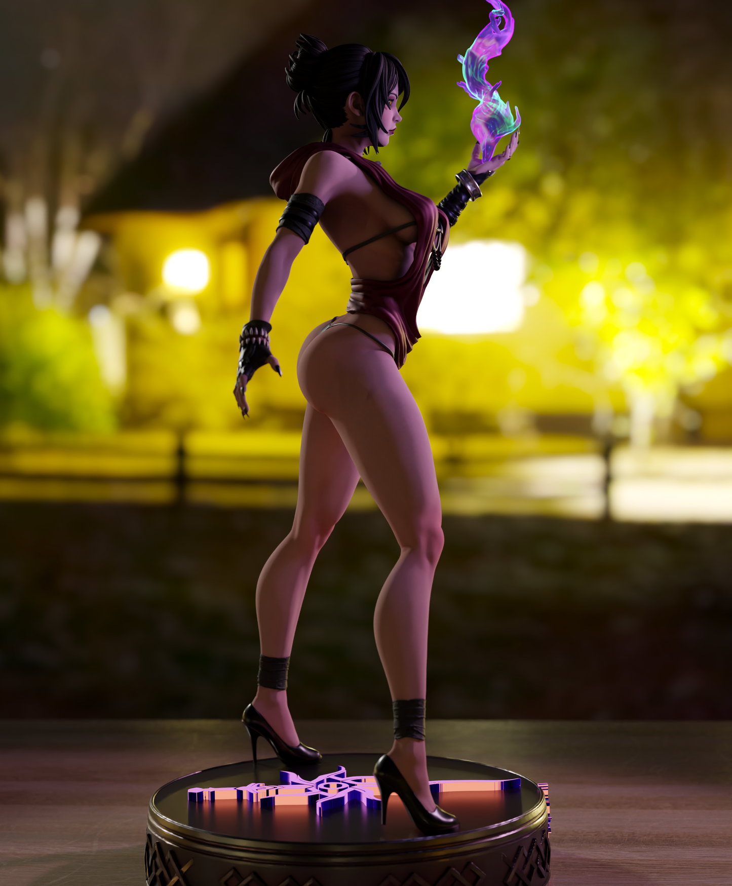 3131 Morrigan NSFW - Dragon Age - STL 3D Print Files