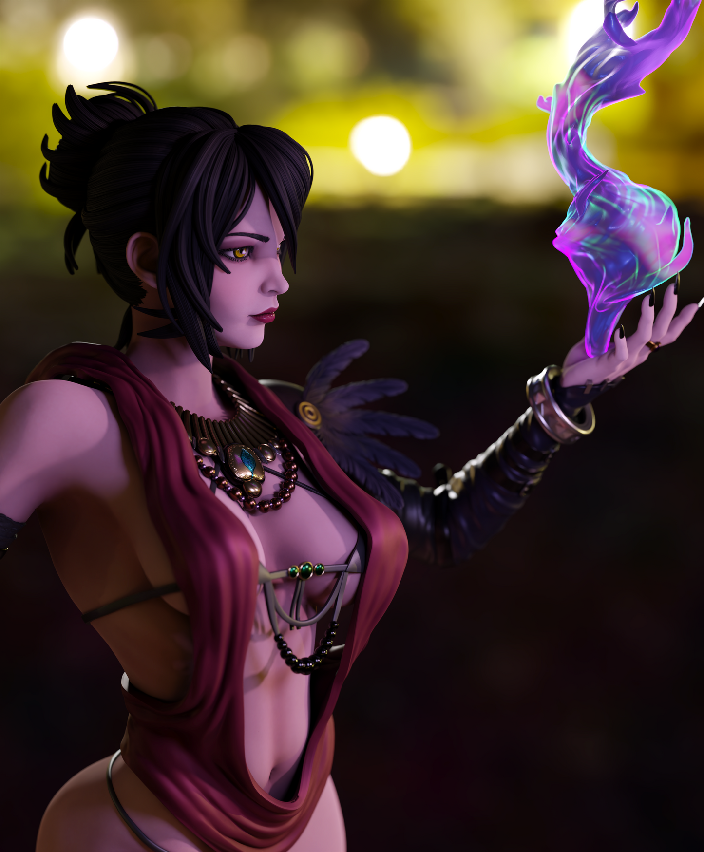 3131 Morrigan NSFW - Dragon Age - STL 3D Print Files