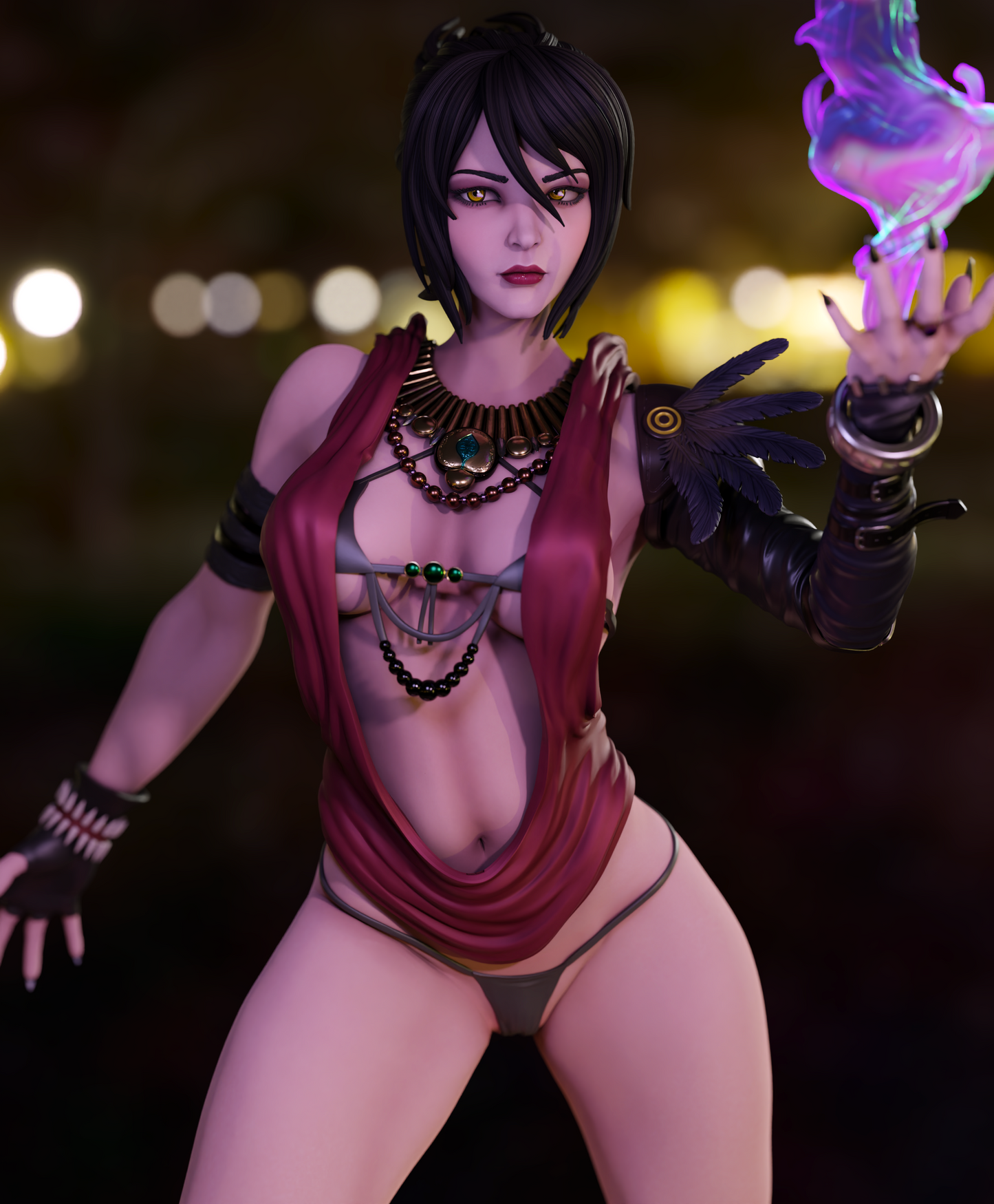 3131 Morrigan NSFW - Dragon Age - STL 3D Print Files