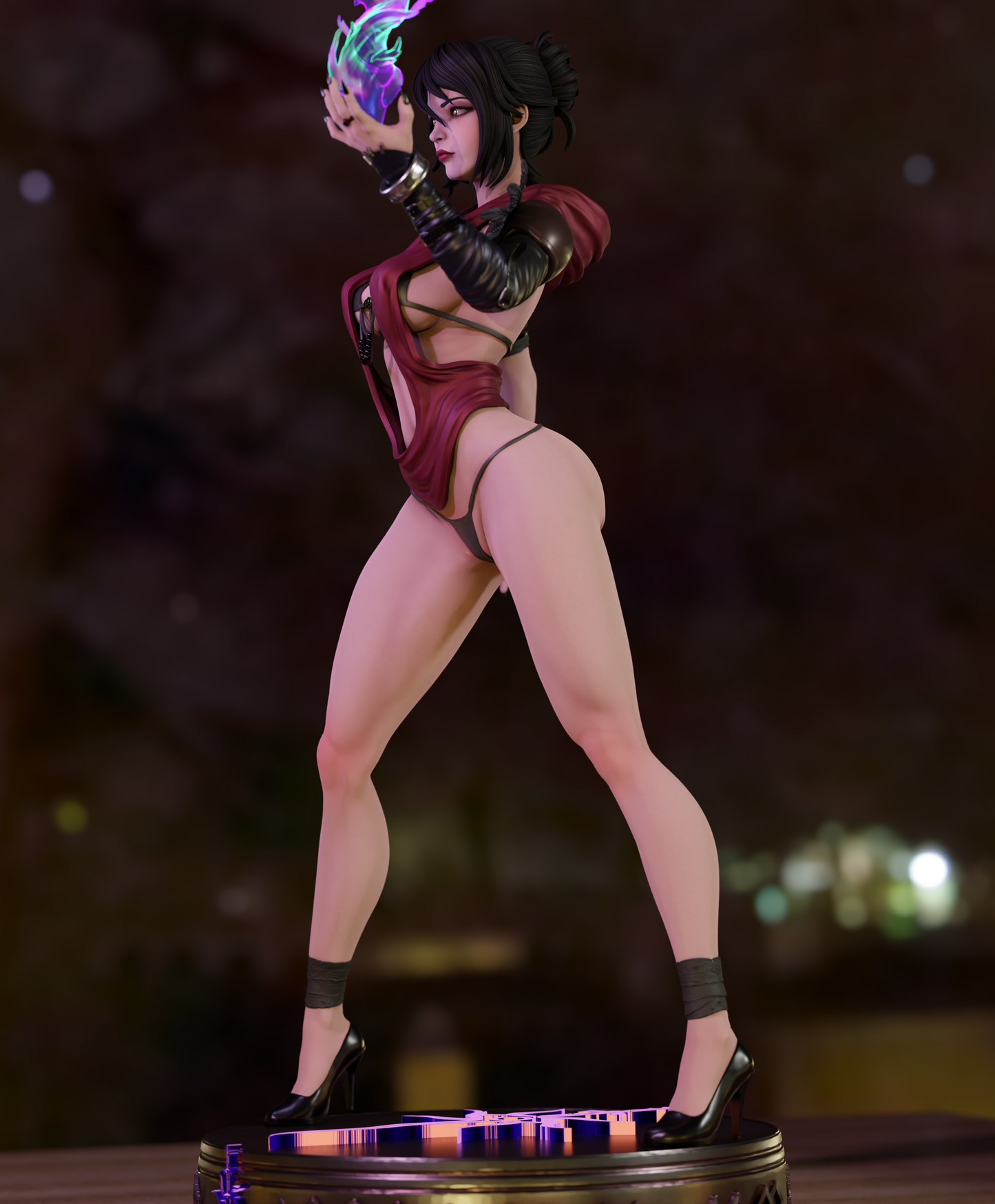 3131 Morrigan NSFW - Dragon Age - STL 3D Print Files