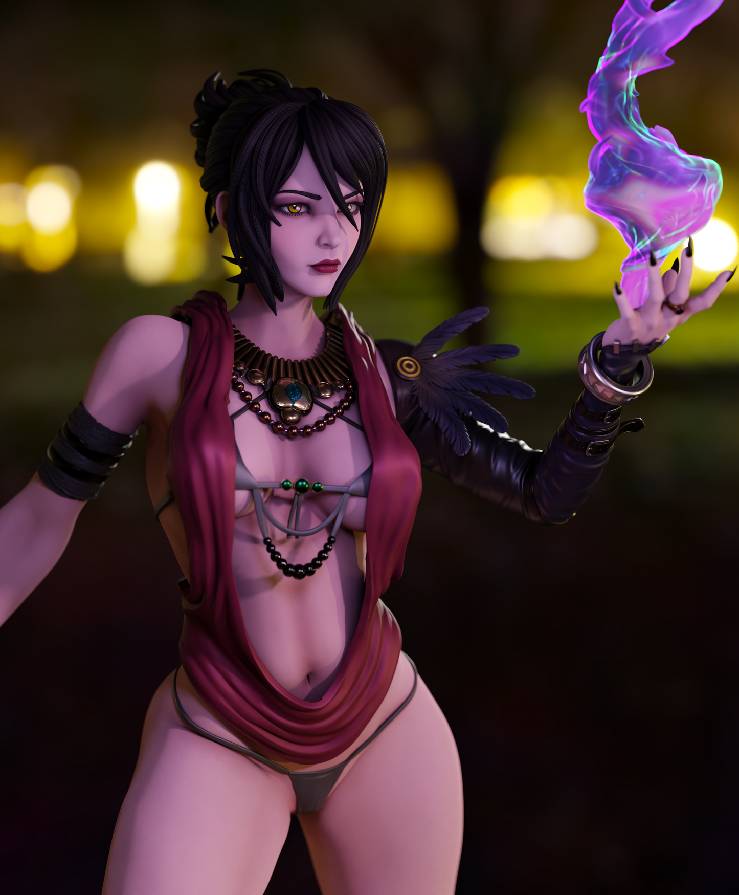 3131 Morrigan NSFW - Dragon Age - STL 3D Print Files