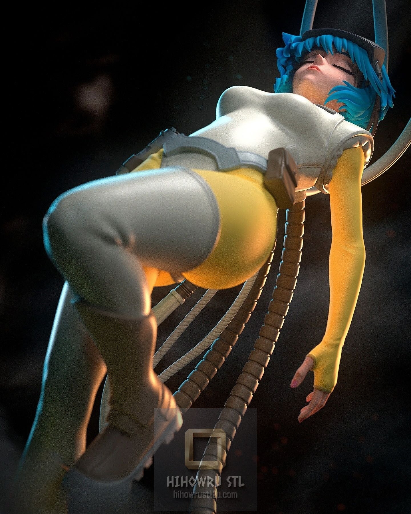 5321 Motoko Kusanagi - Ghost in the Shell - STL 3D Print Files