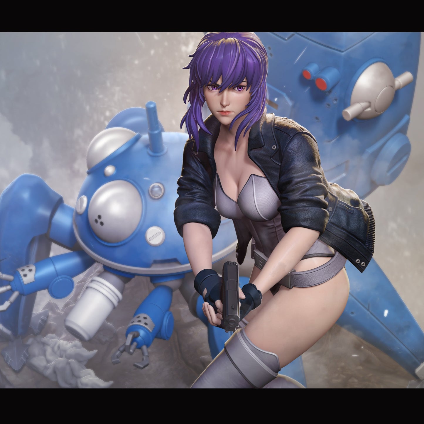 2290 Motoko Kusanagi - Ghost in the Shell  - STL 3D Print Files