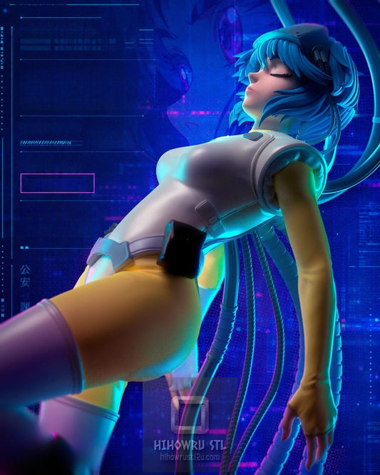 5321 Motoko Kusanagi - Ghost in the Shell - STL 3D Print Files