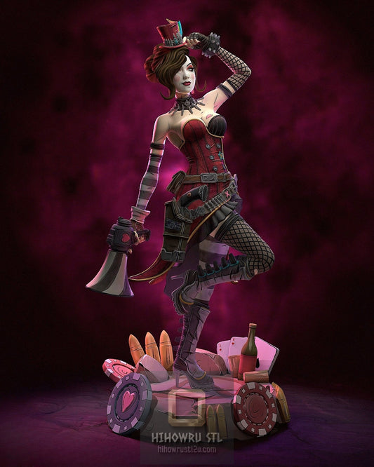 5296 Mad Moxxi - Borderlands - STL 3D Print Files