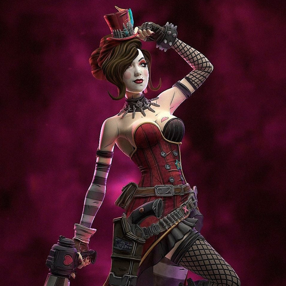 5296 Mad Moxxi - Borderlands - STL 3D Print Files