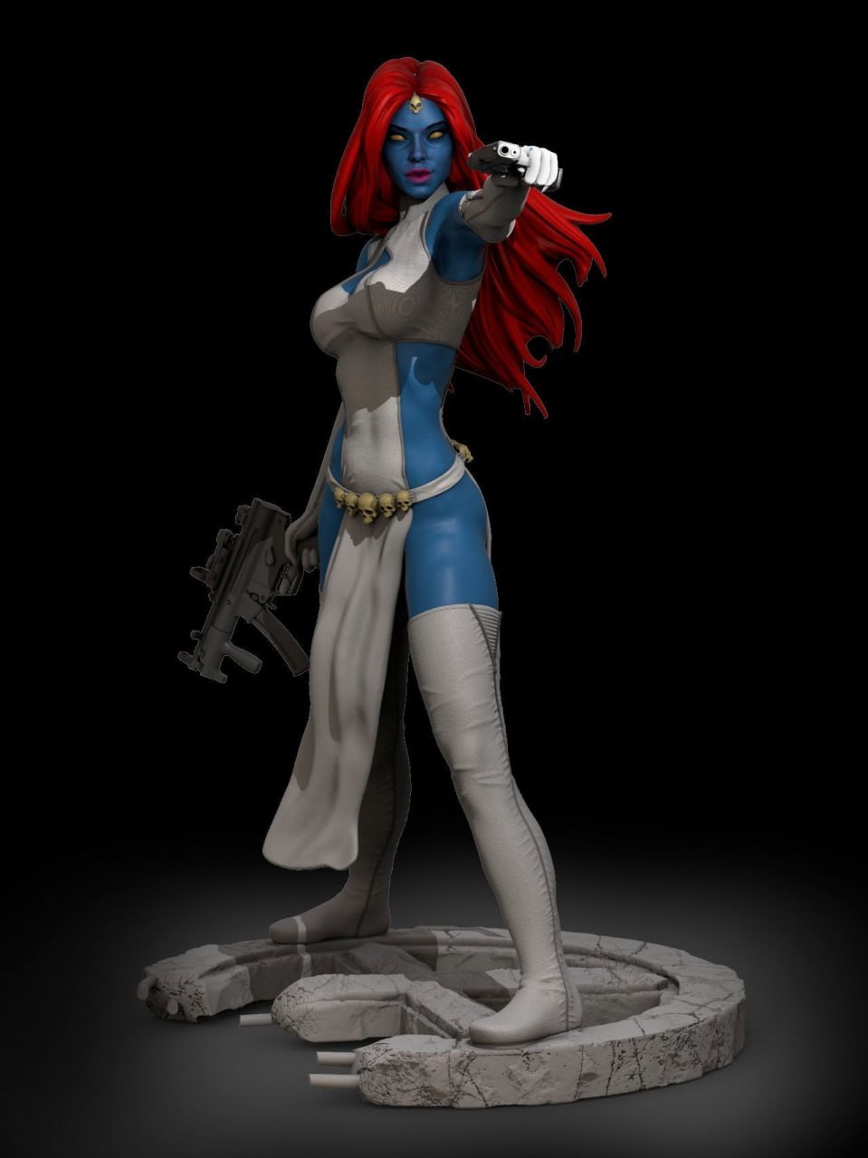 3345 Mystique - X-Men - STL 3D Print Files