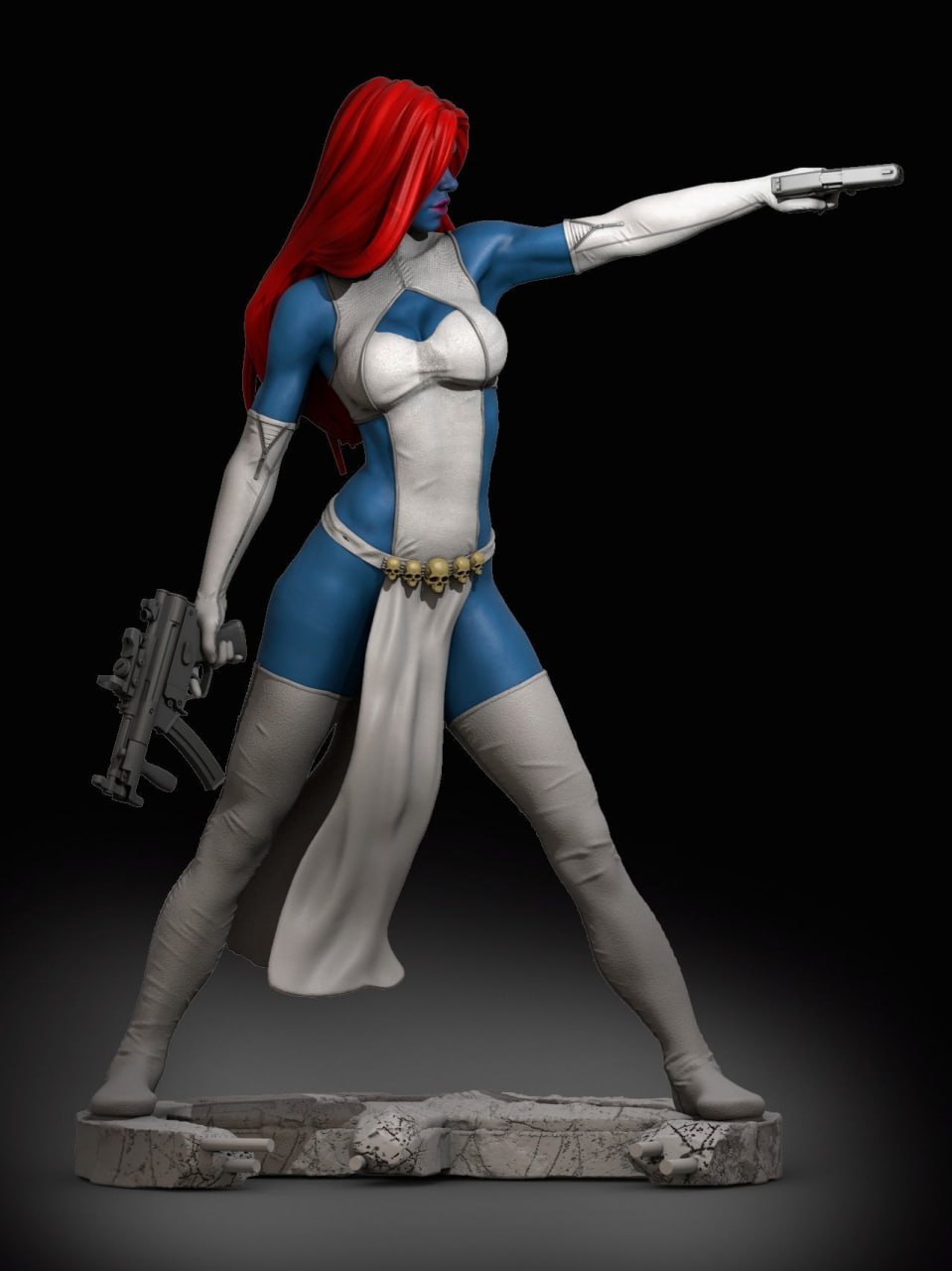 3345 Mystique - X-Men - STL 3D Print Files