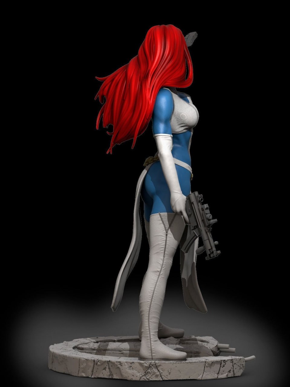 3345 Mystique - X-Men - STL 3D Print Files