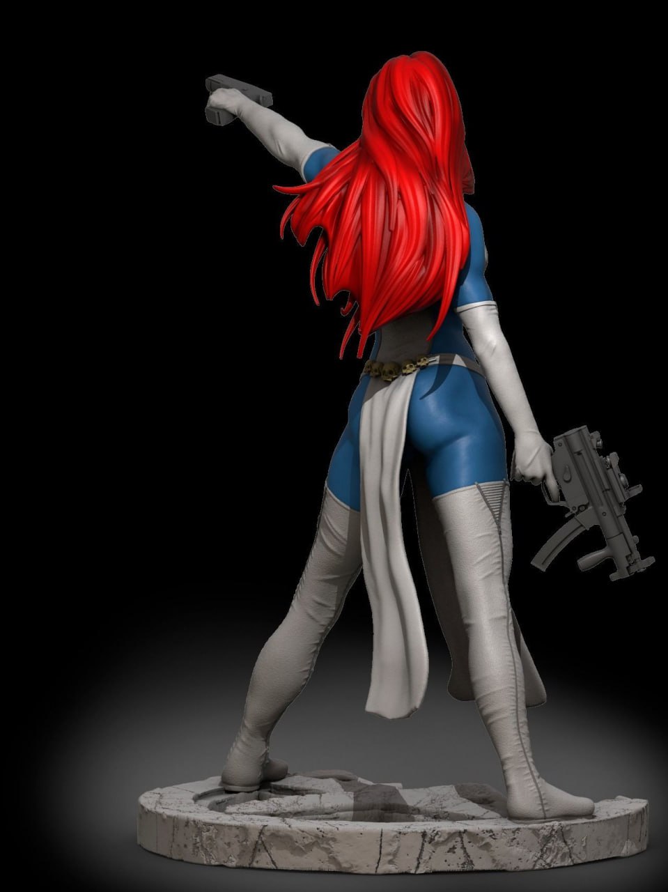 3345 Mystique - X-Men - STL 3D Print Files