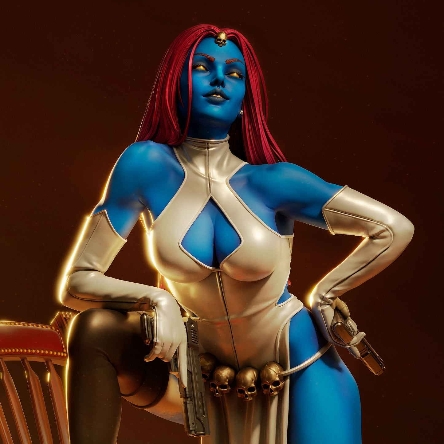 4231 Mystique - X-Men - STL 3D Print Files