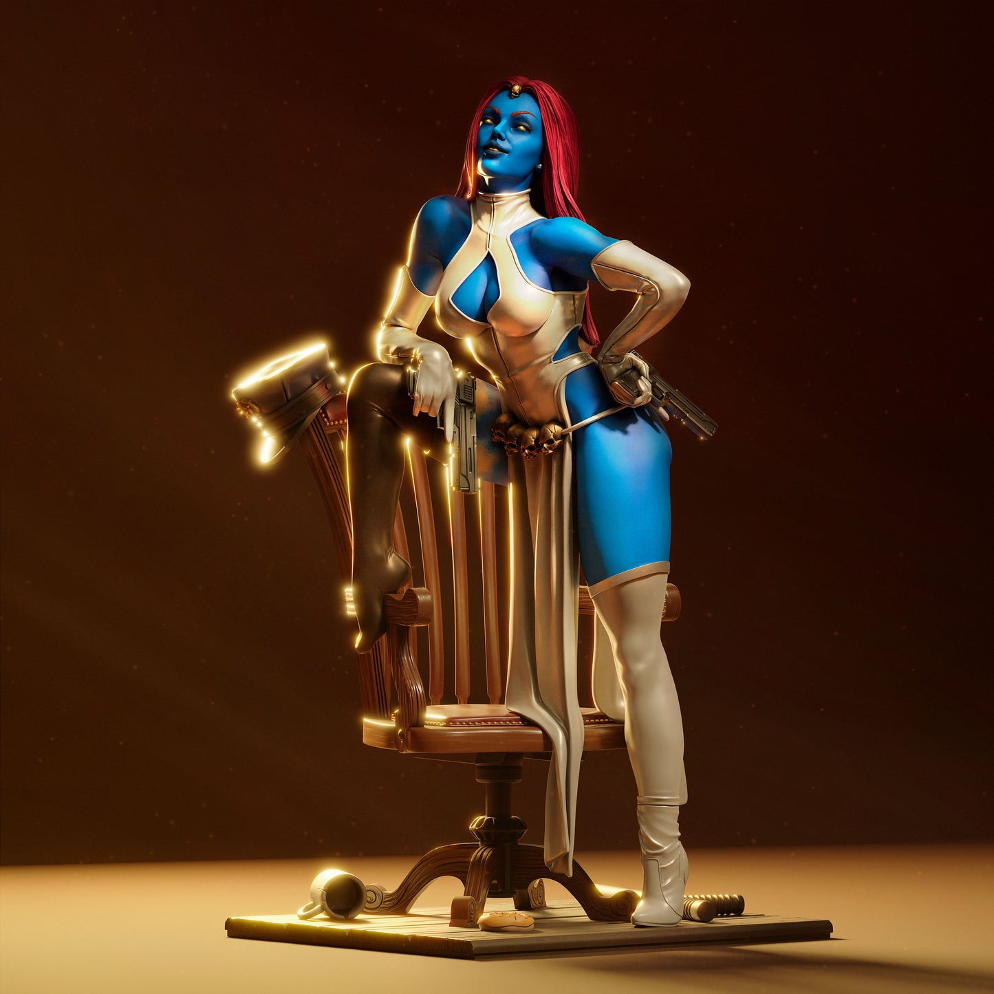 4231 Mystique - X-Men - STL 3D Print Files
