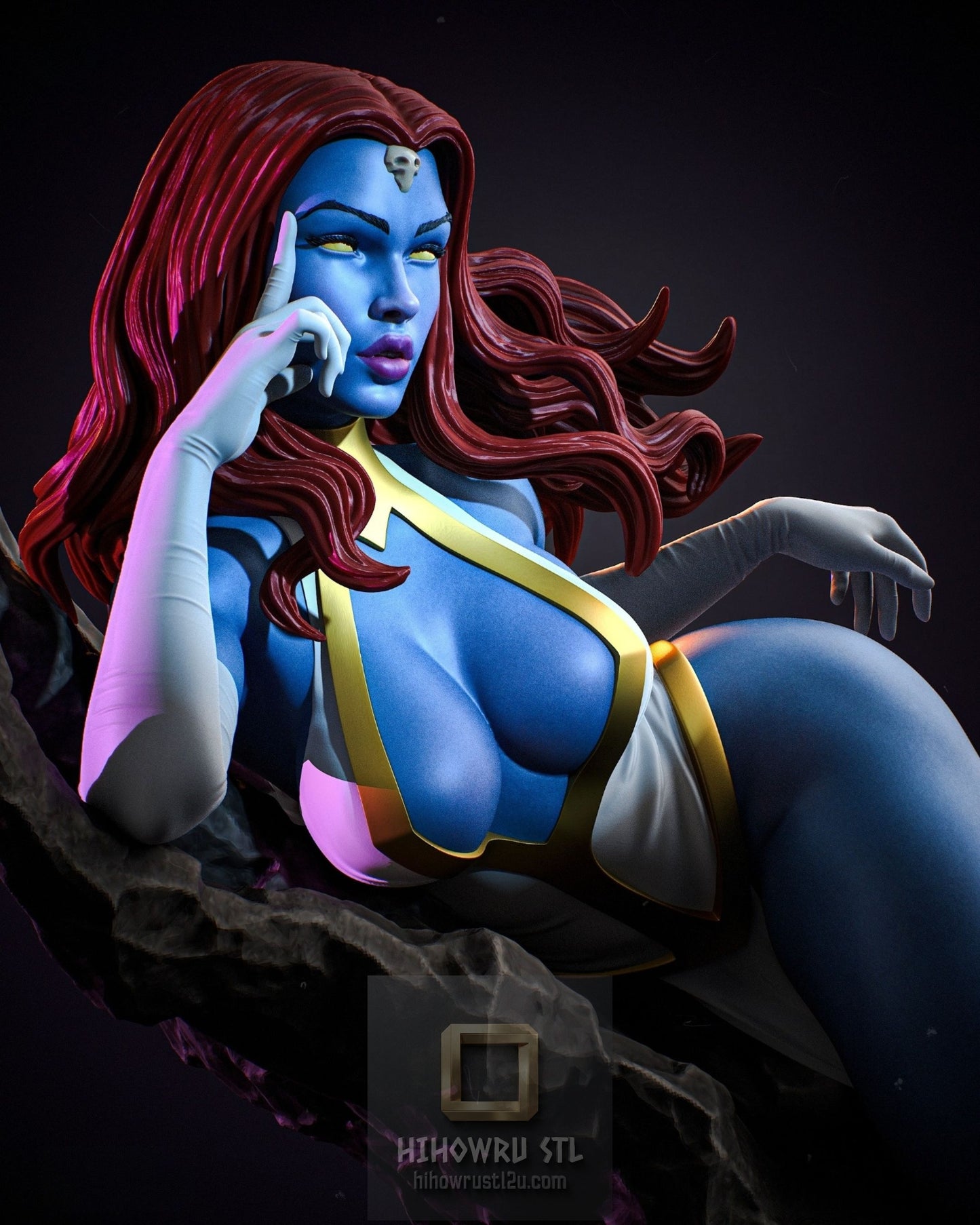 4943 Mystique - X-Men - STL 3D Print Files