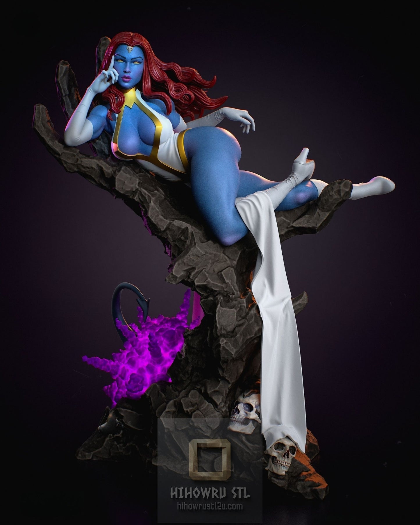 4943 Mystique - X-Men - STL 3D Print Files