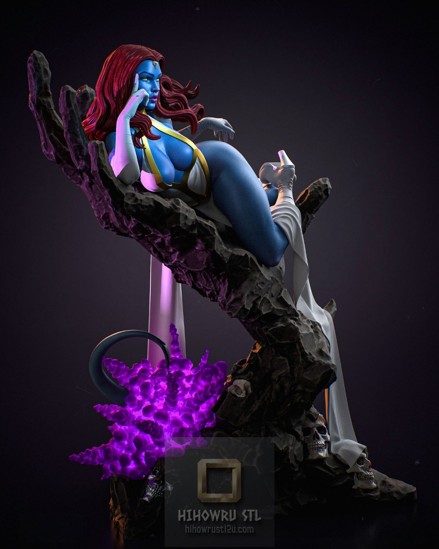 4943 Mystique - X-Men - STL 3D Print Files