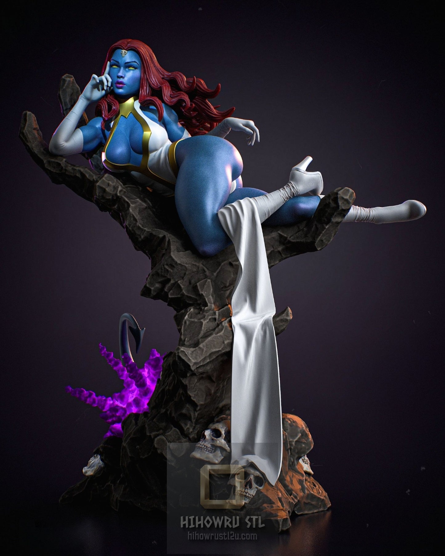4943 Mystique - X-Men - STL 3D Print Files