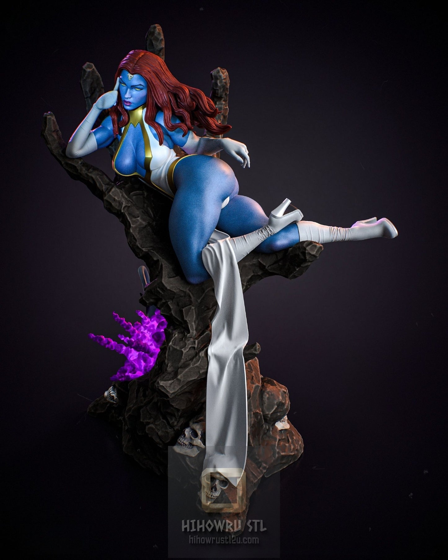 4943 Mystique - X-Men - STL 3D Print Files