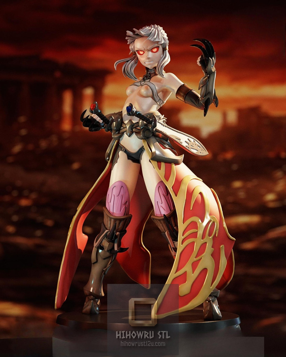 5574 Penthesilea NSFW - Fate/Grand Order  - STL 3D Print Files