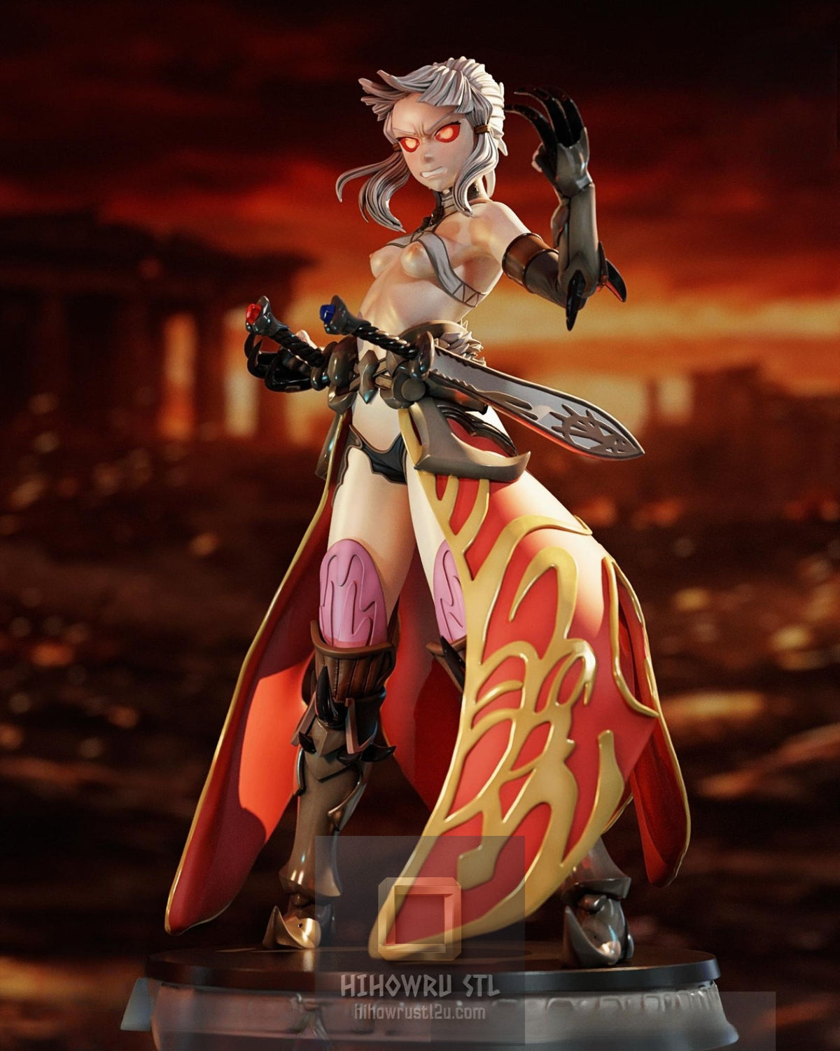 5574 Penthesilea NSFW - Fate/Grand Order  - STL 3D Print Files