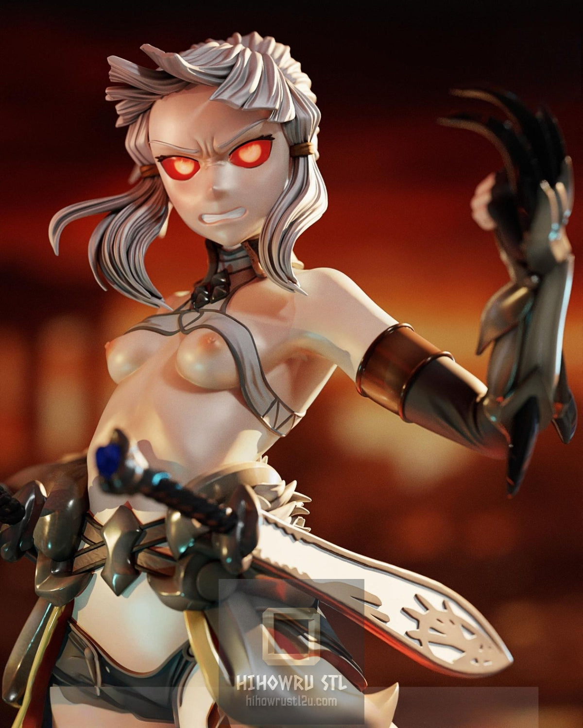 5574 Penthesilea NSFW - Fate/Grand Order  - STL 3D Print Files