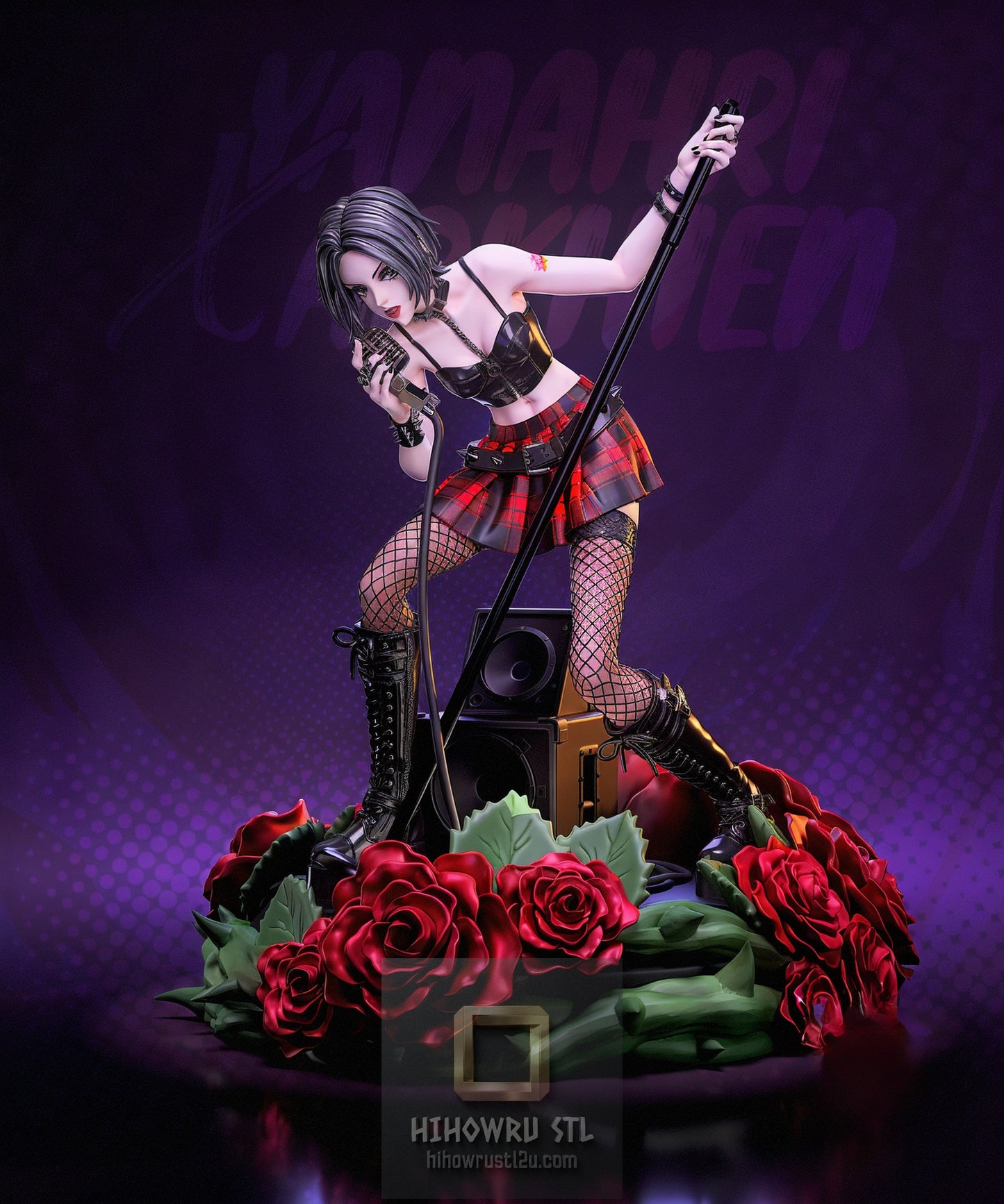 5278 Nana Osaki - Nana - STL 3D Print Files