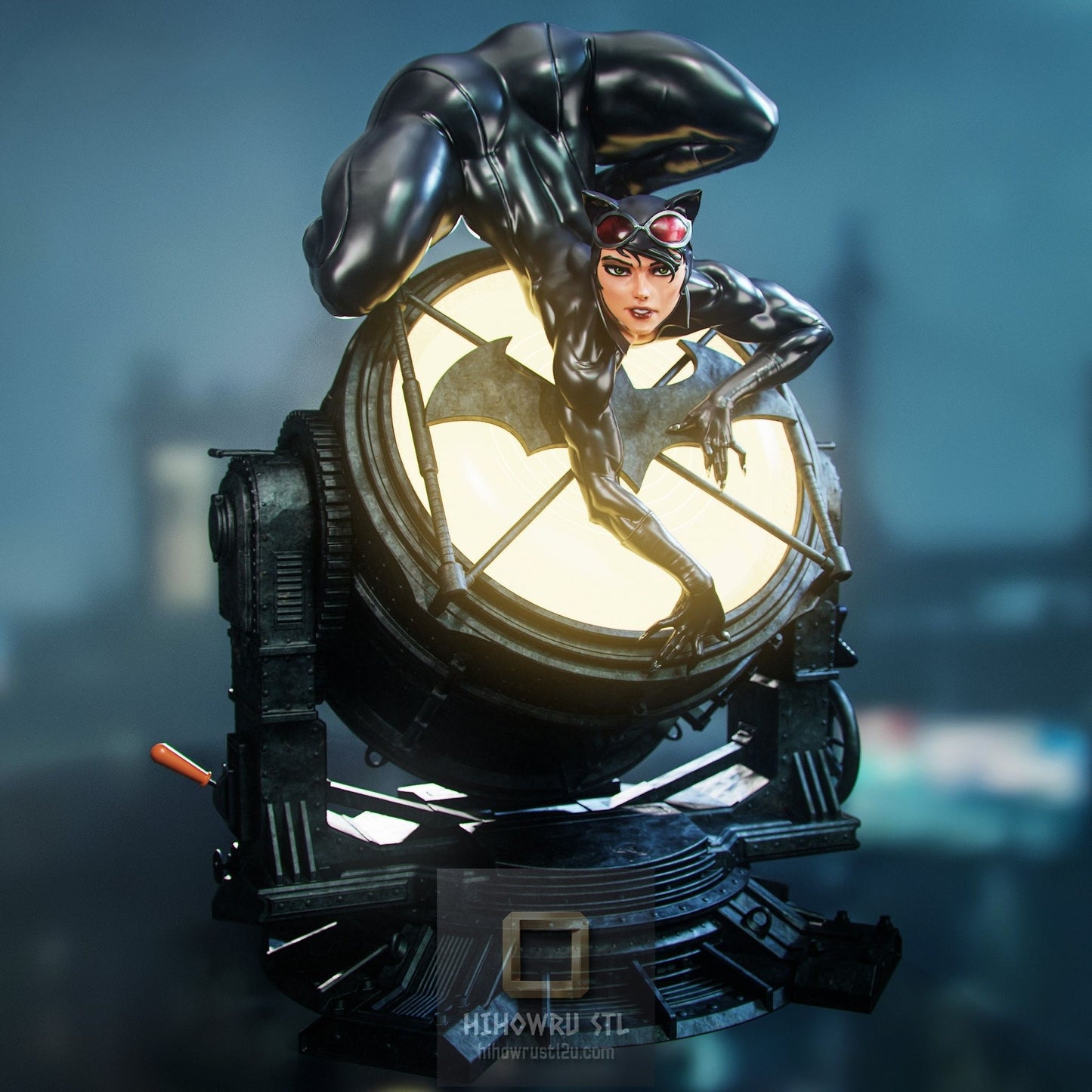 5220 Catwoman NSFW - DC COMICS - STL 3D Print Files