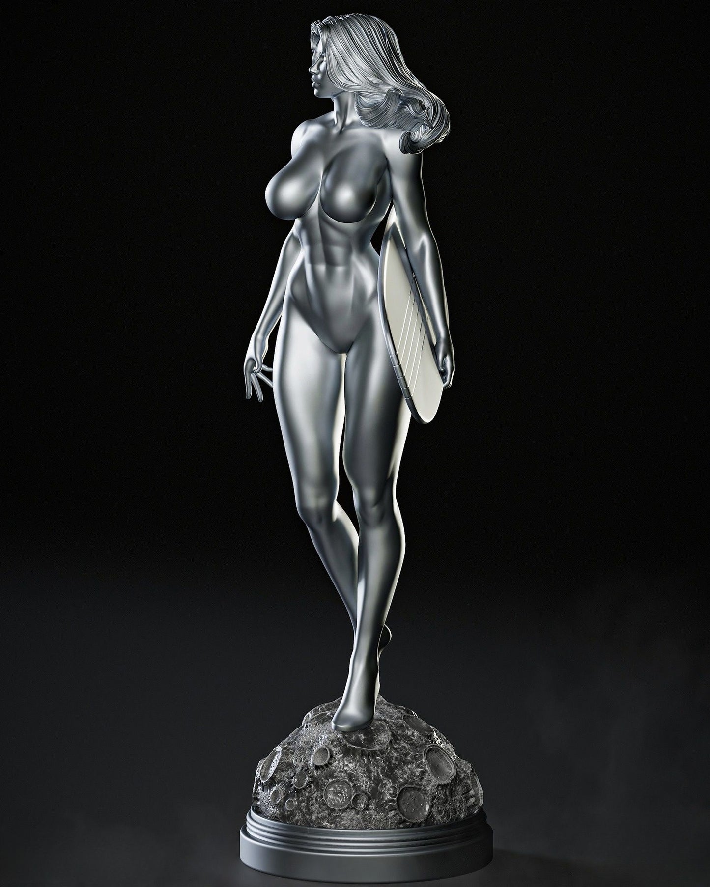 4133 SHALLA-BAL NSFW - SILVER SURFER - STL 3d Print Files