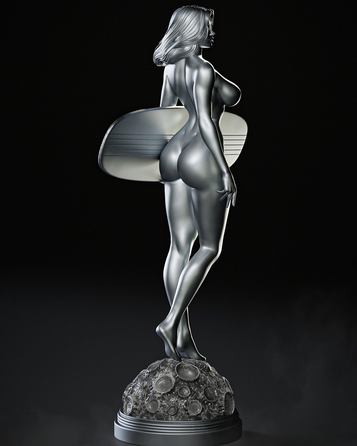 4133 SHALLA-BAL NSFW - SILVER SURFER - STL 3d Print Files