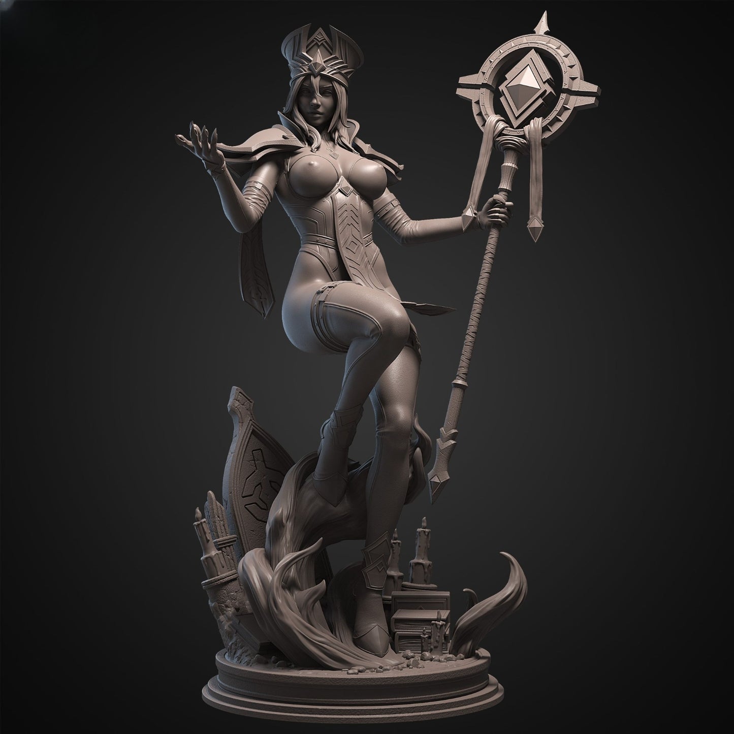 4238 Sally Whitemane NSFW - World of Warcraft - STL 3D Print Files
