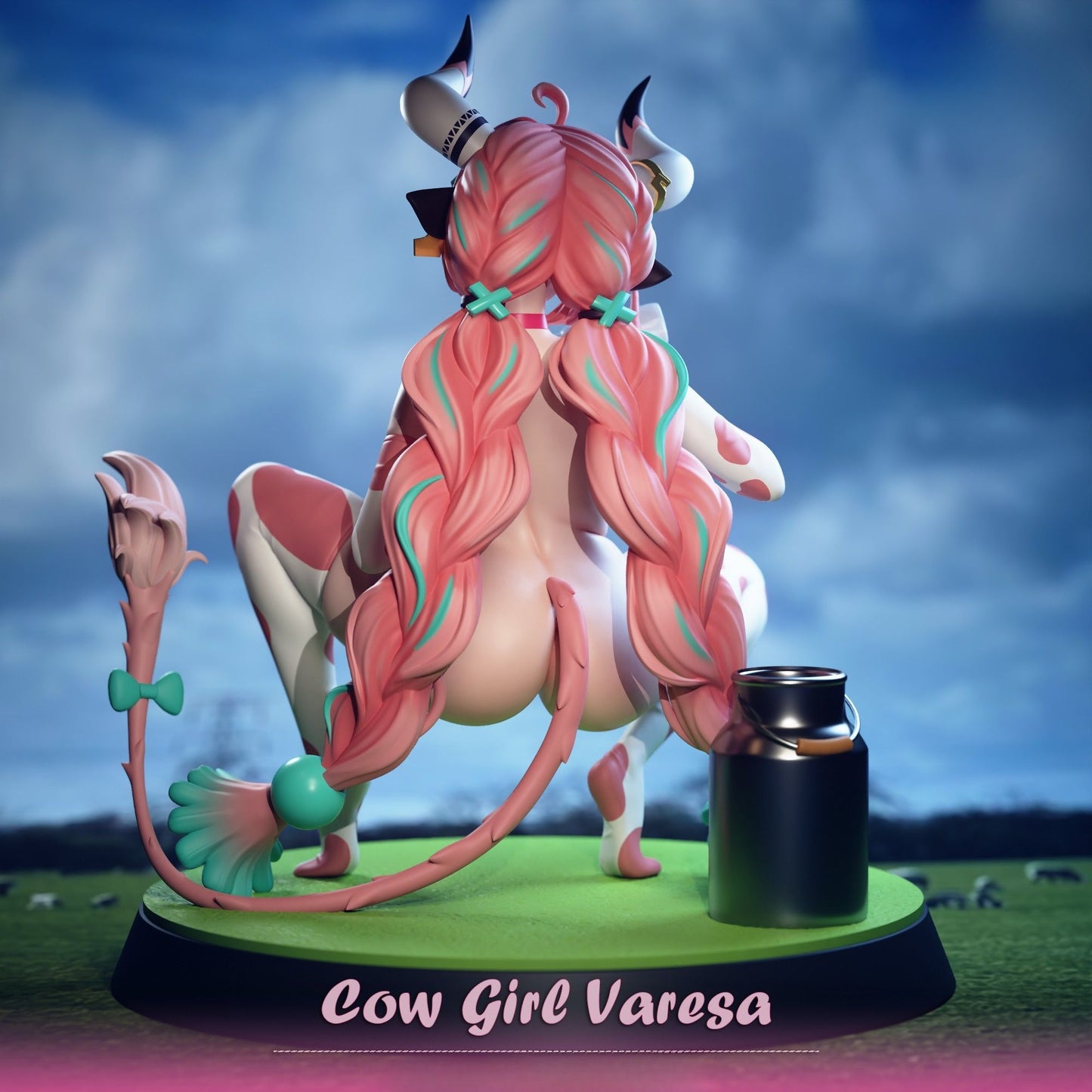 4290 Varesa Cowgirl NSFW - Genshin Impact - STL 3D Print Files