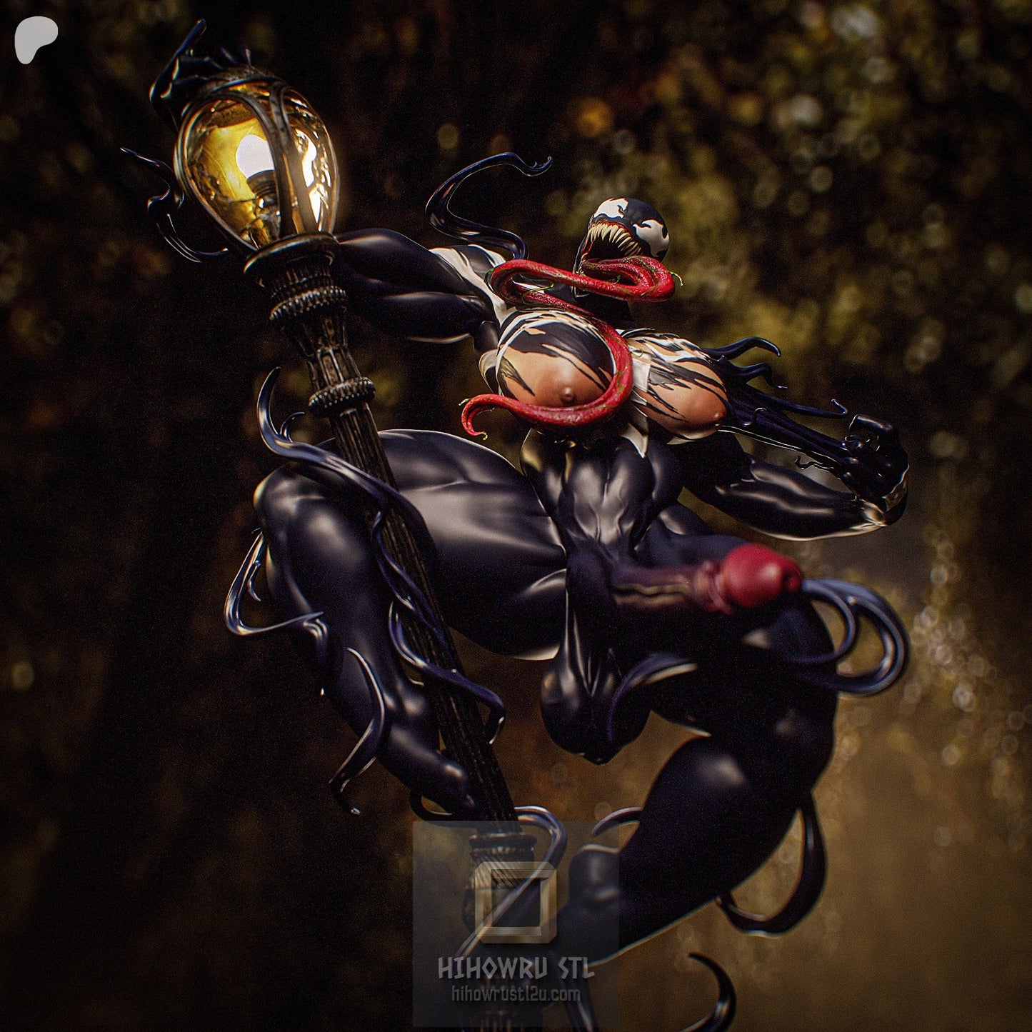 5470 SHE VENOM NSFW - STL 3D Print Files