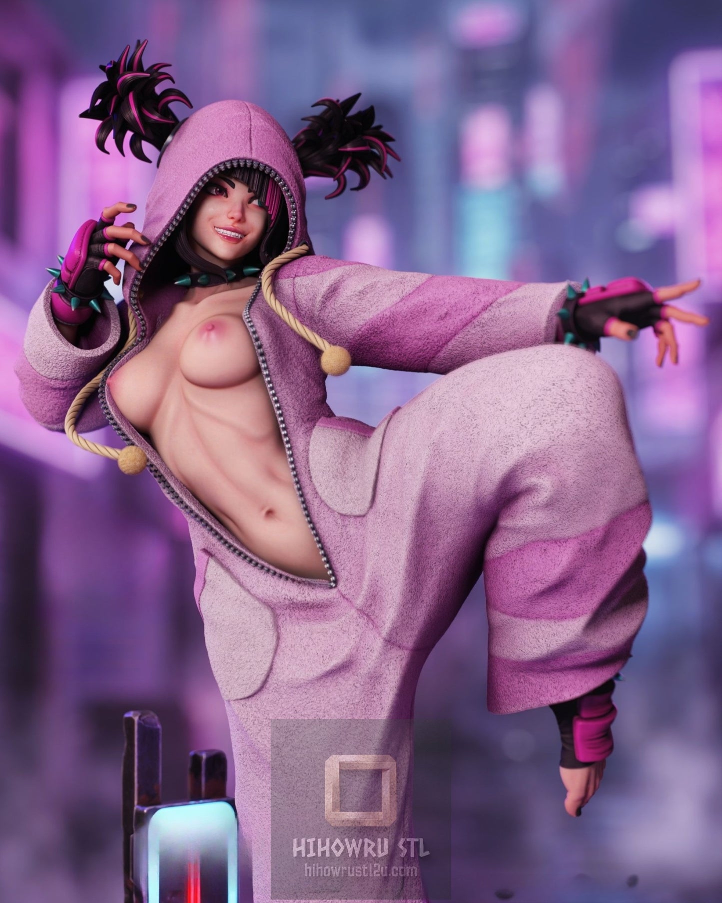 4933 Juri Han NSFW - Street Fighter - STL 3D Print Files