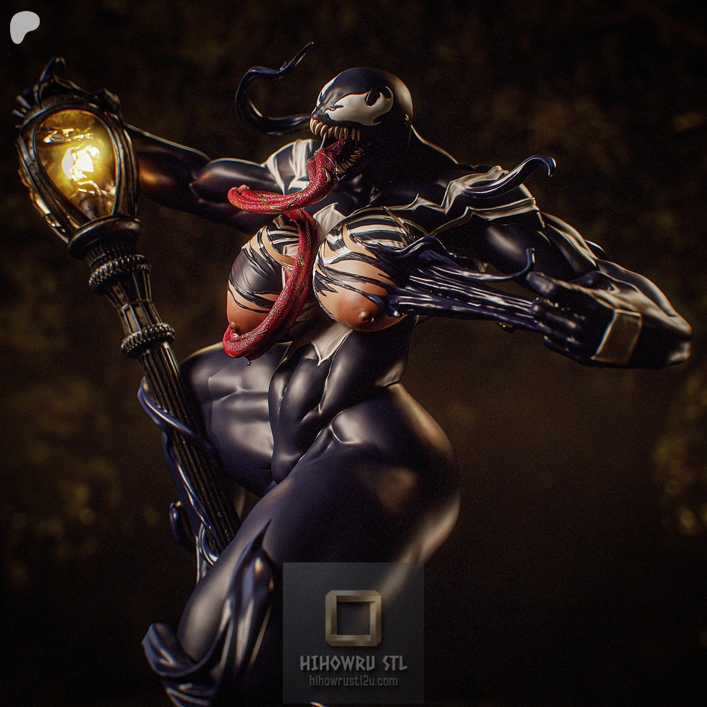 5470 SHE VENOM NSFW - STL 3D Print Files