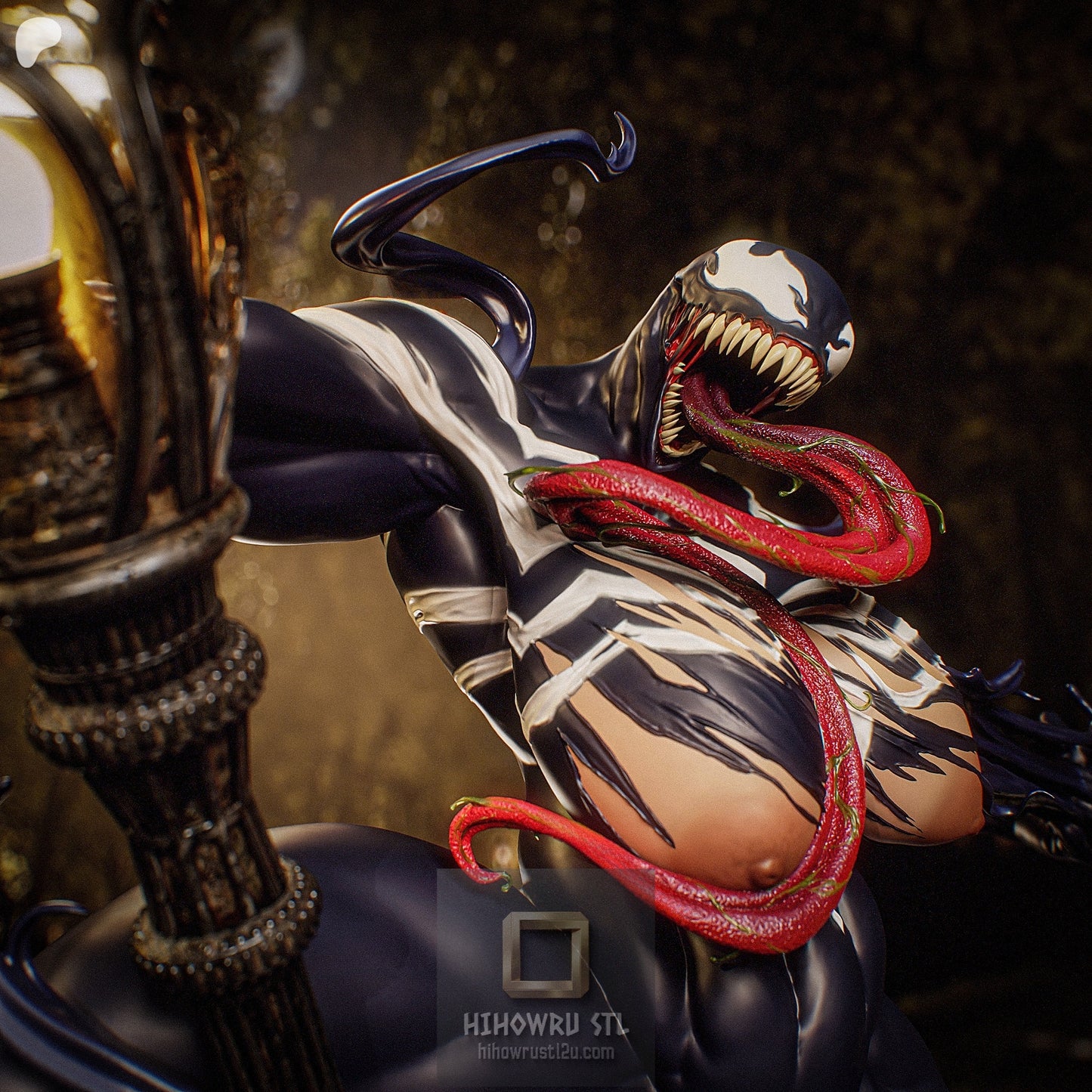 5470 SHE VENOM NSFW - STL 3D Print Files