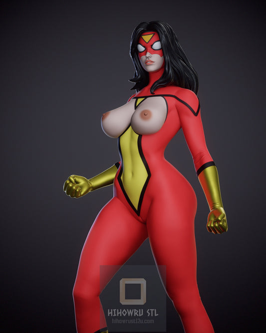 4316 Spider-Woman NSFW - Marvel Comics - STL 3D Print Files