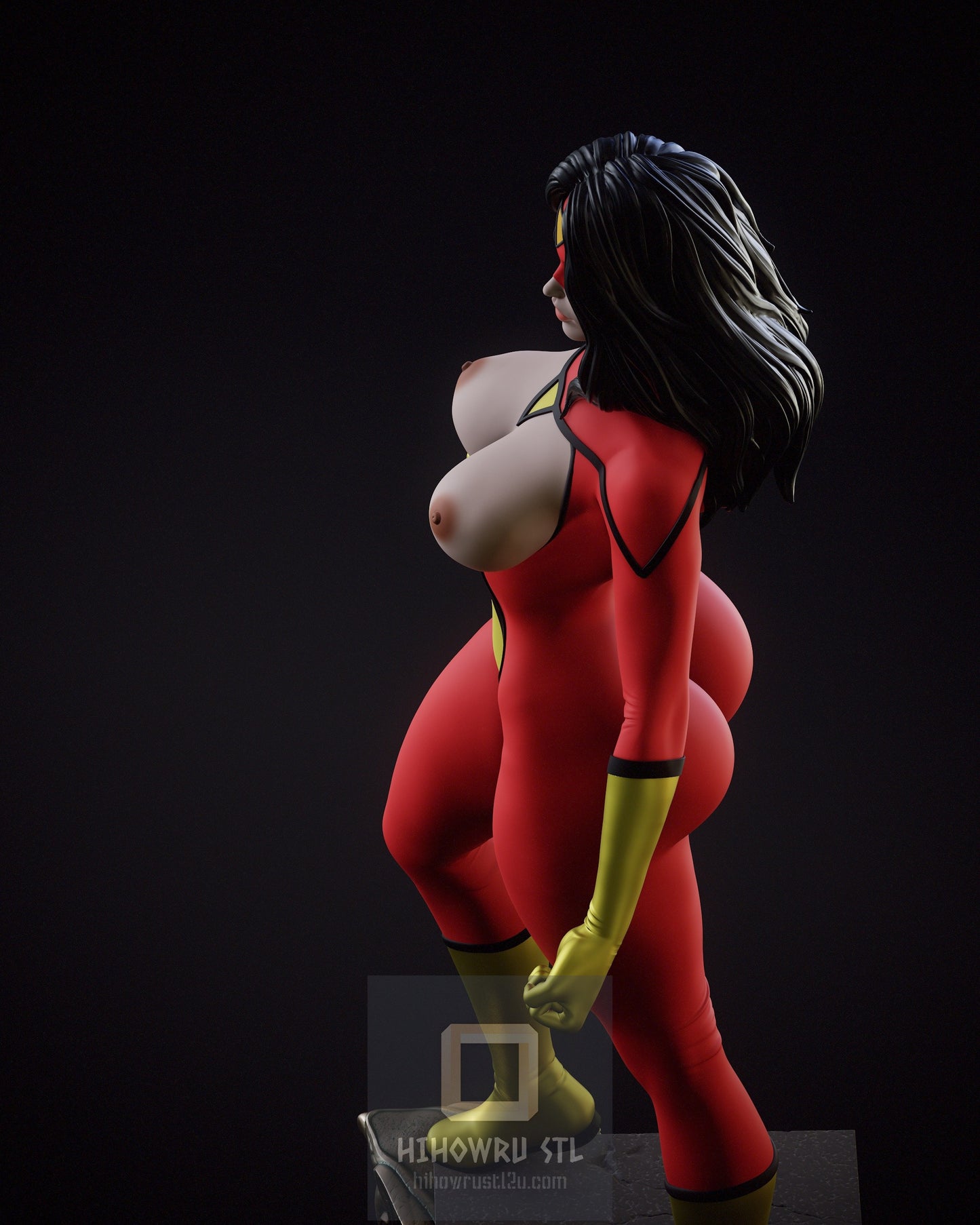 4316 Spider-Woman NSFW - Marvel Comics - STL 3D Print Files