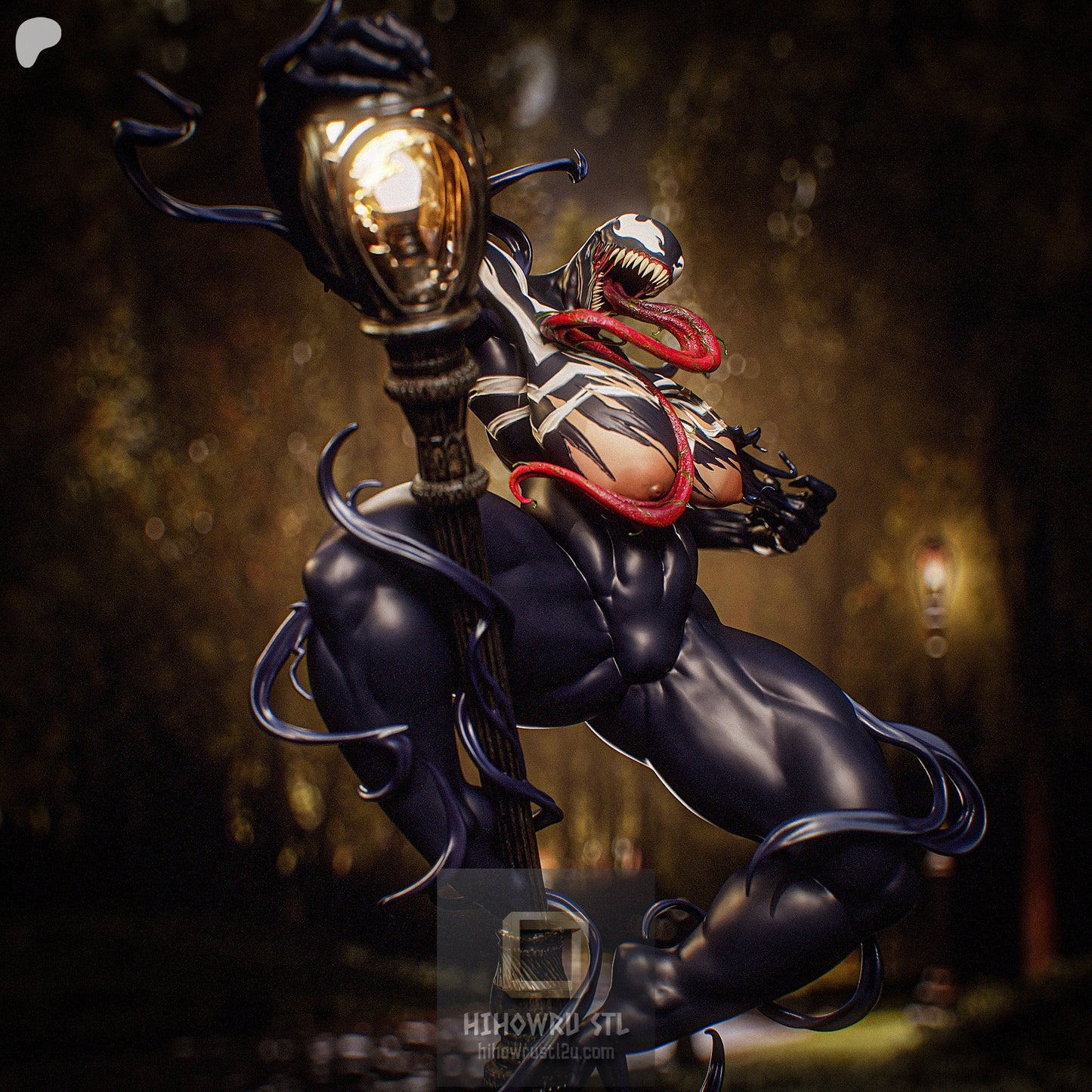 5470 SHE VENOM NSFW - STL 3D Print Files