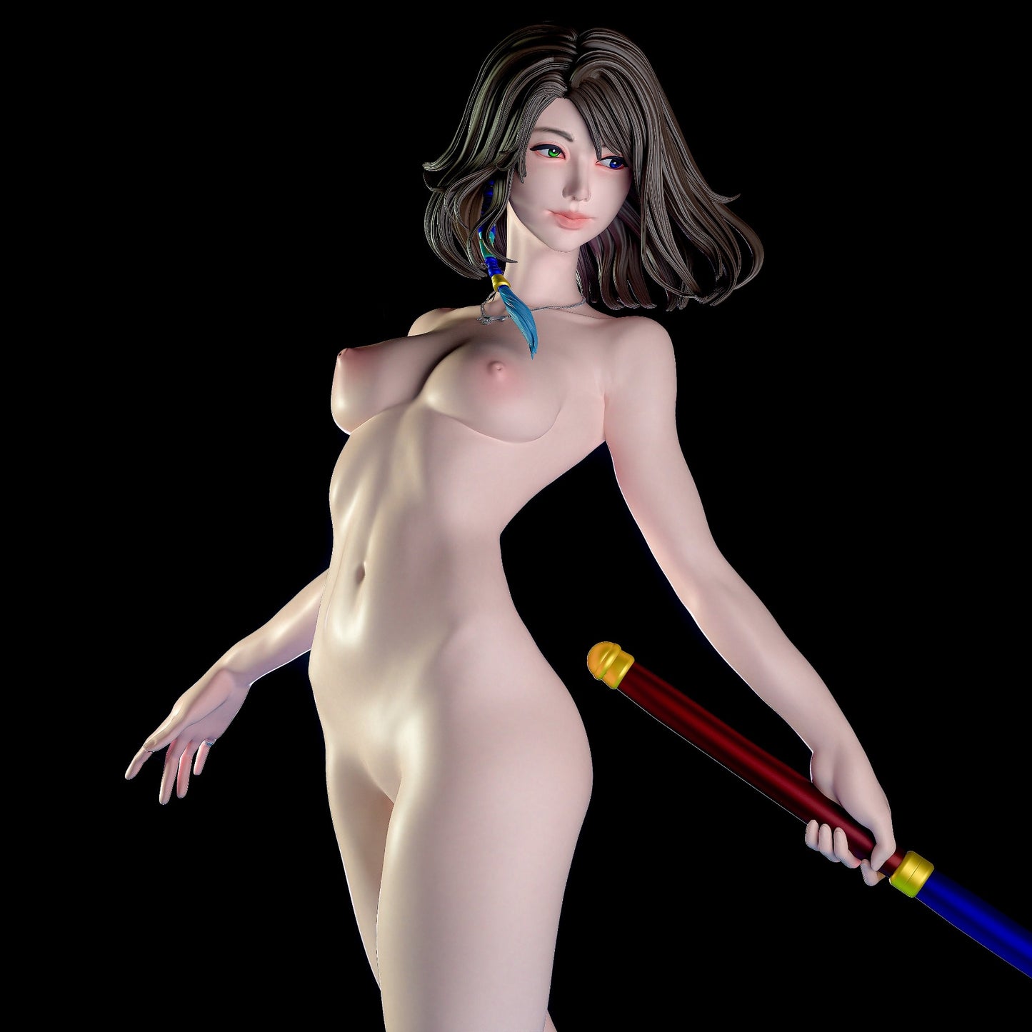 3386 Yuna NSFW - Final Fantasy X - STL 3D Print Files