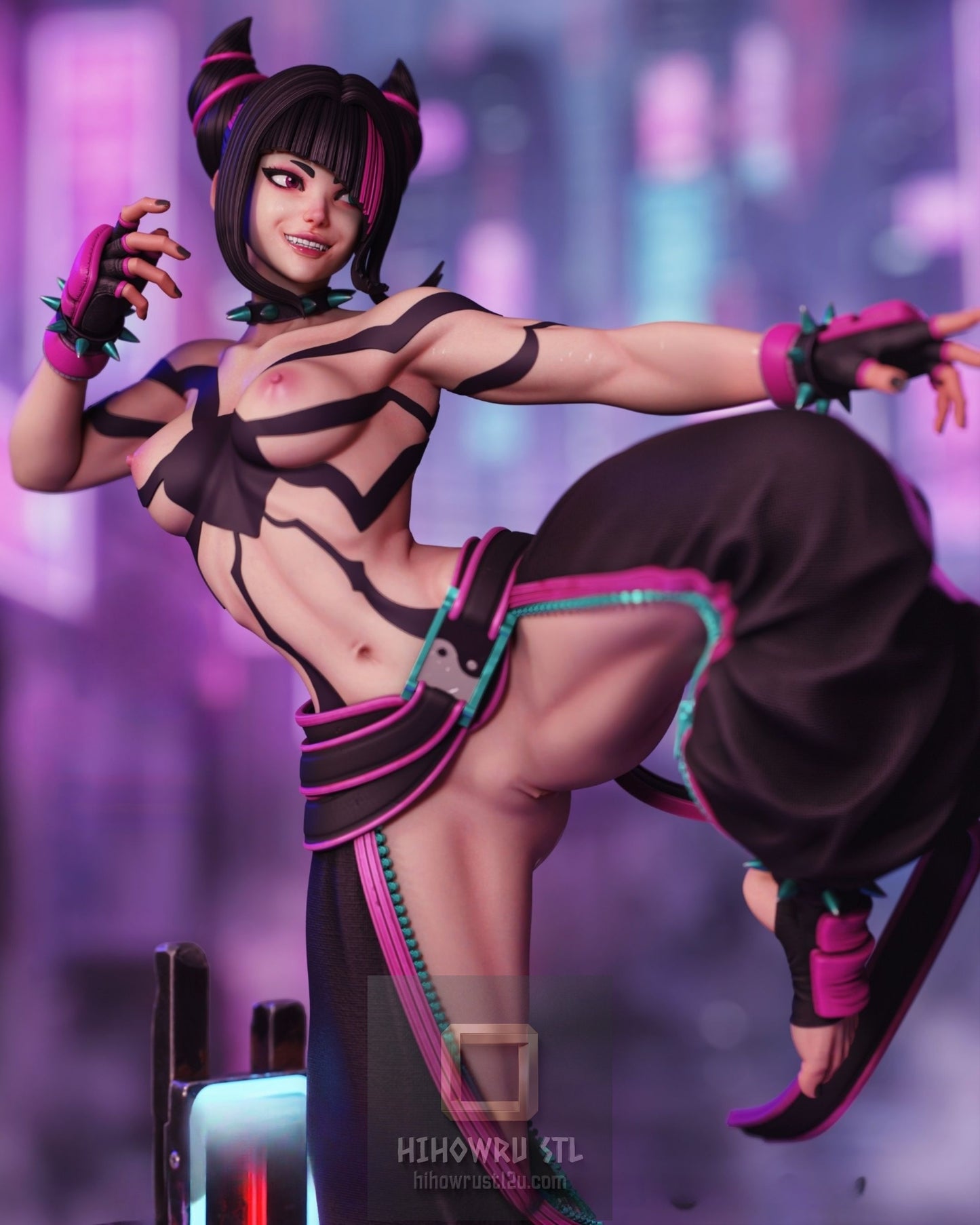 4933 Juri Han NSFW - Street Fighter - STL 3D Print Files