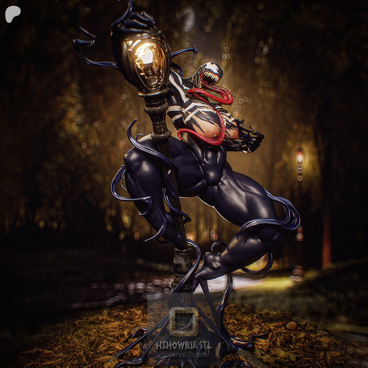 5470 SHE VENOM NSFW - STL 3D Print Files