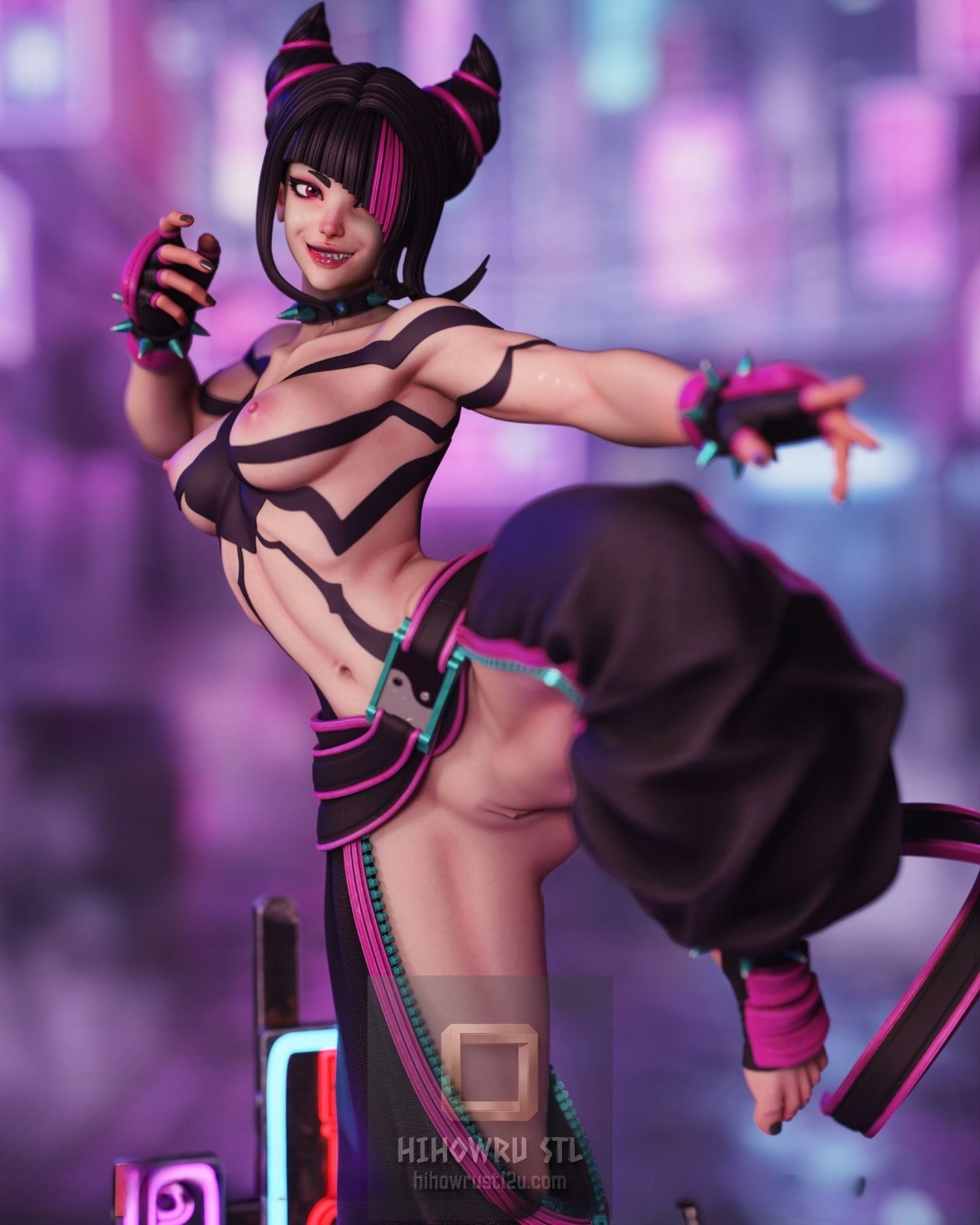 4933 Juri Han NSFW - Street Fighter - STL 3D Print Files