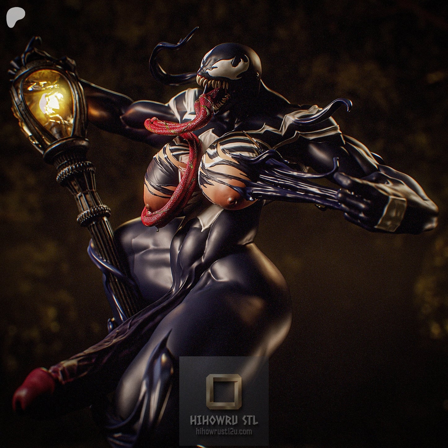 5470 SHE VENOM NSFW - STL 3D Print Files