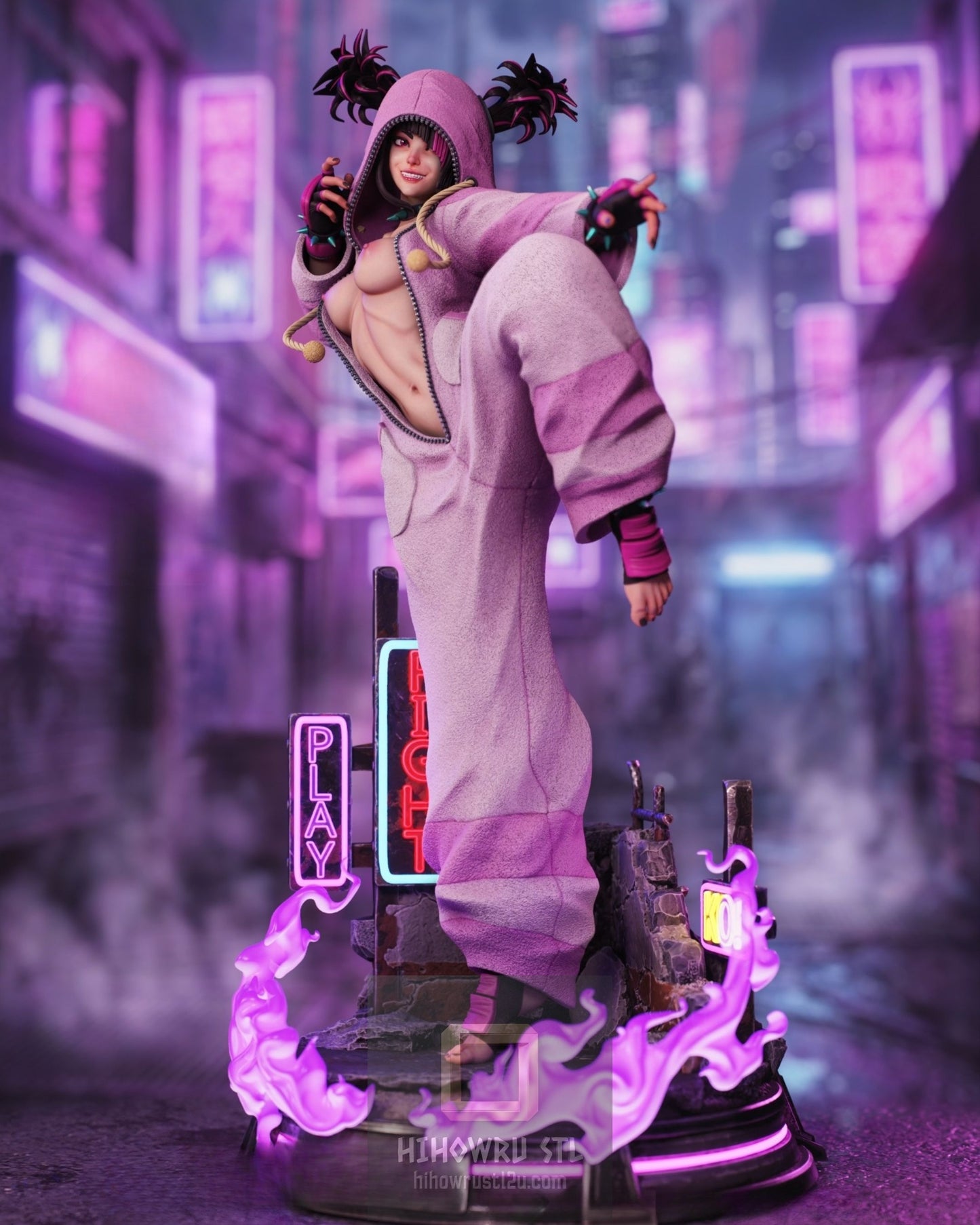 4933 Juri Han NSFW - Street Fighter - STL 3D Print Files