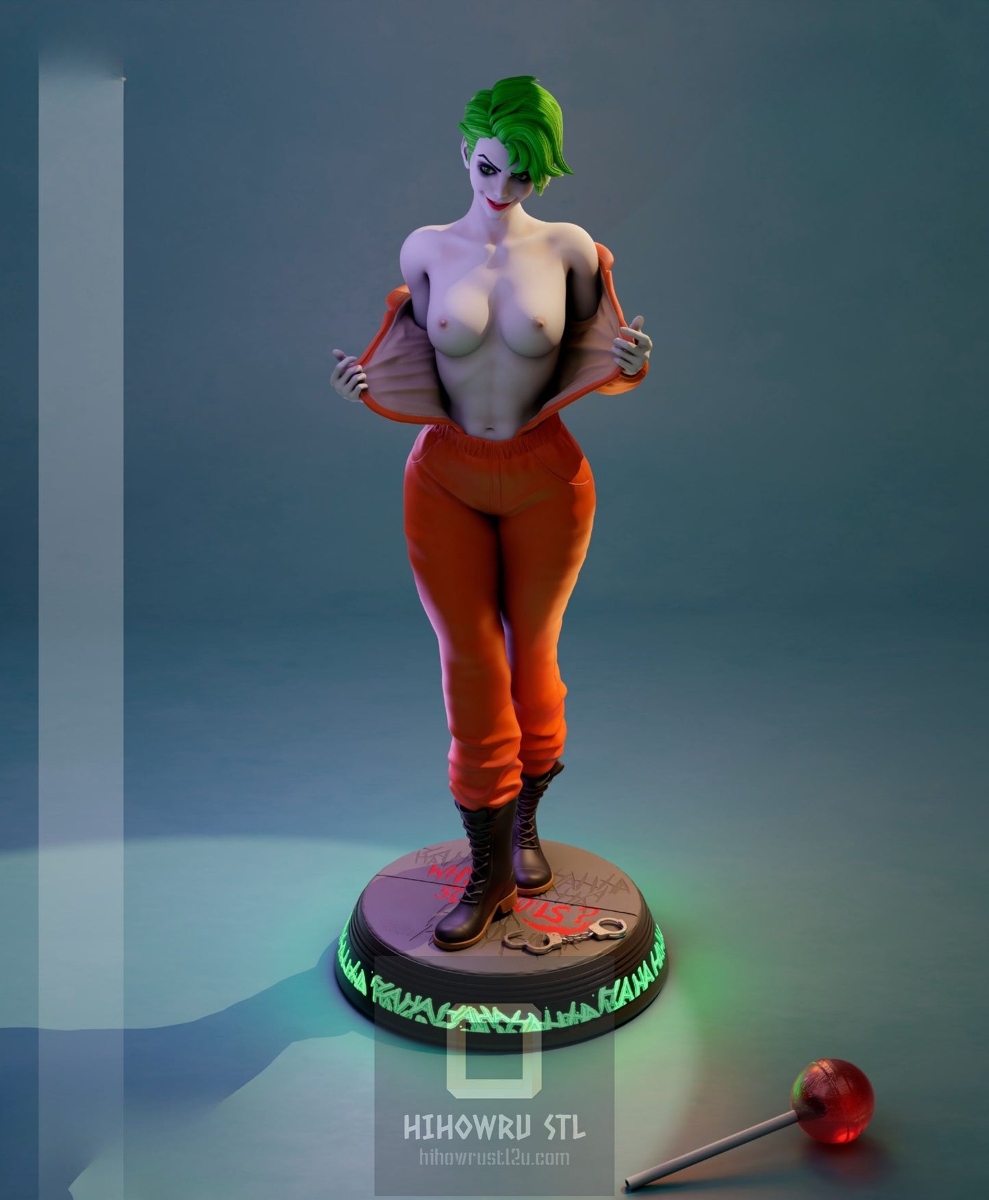 4425 Female Joker NSFW - STL 3D Print Files