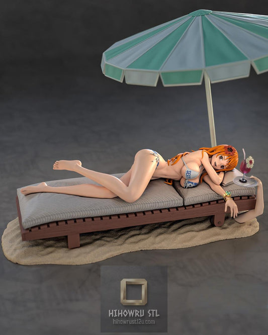 5583 Nami NSFW - One Piece - STL 3D Print Files