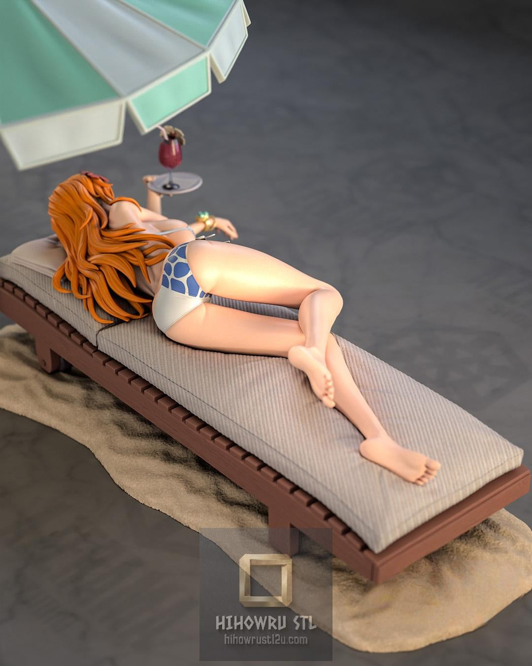 5583 Nami NSFW - One Piece - STL 3D Print Files